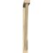 Ekena Millwork Traditional Block Rough Sawn Bracket w/ Offset Brace, Douglas Fir, 4"W x 40"D x 40"H BKT0402X40X40TRA05RDF - alternate 2